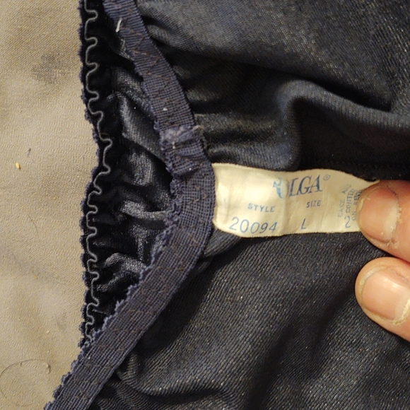 Olga Intimates & Sleepwear Vintage Olga High Cut Satin Panties